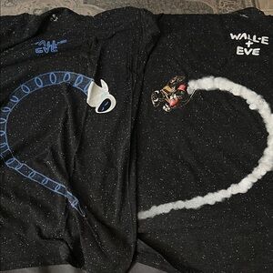 Disney Couple Wall-E & Eve Tees
